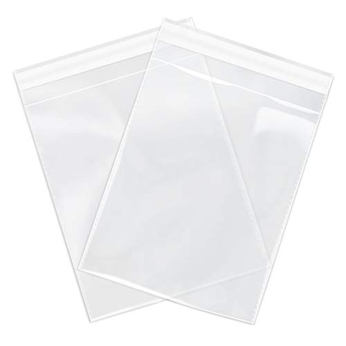 Spartan Industrial || 200 Count - 8” X 10” Self Seal Clear Cello C...
