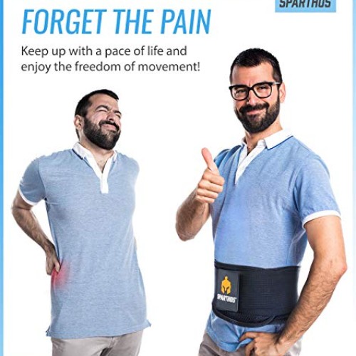 Back Brace by Sparthos - Immediate Relief for Back Pain, Herniated...