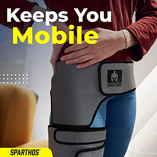 Sparthos Sciatic Nerve Brace - Hip Suport Belt - Sciatica, SI Join...