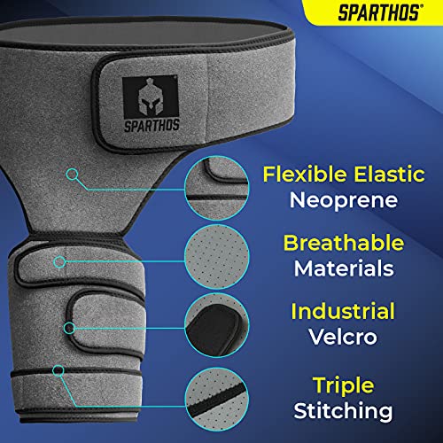 Sparthos Sciatic Nerve Brace - Hip Suport Belt - Sciatica, SI Join...