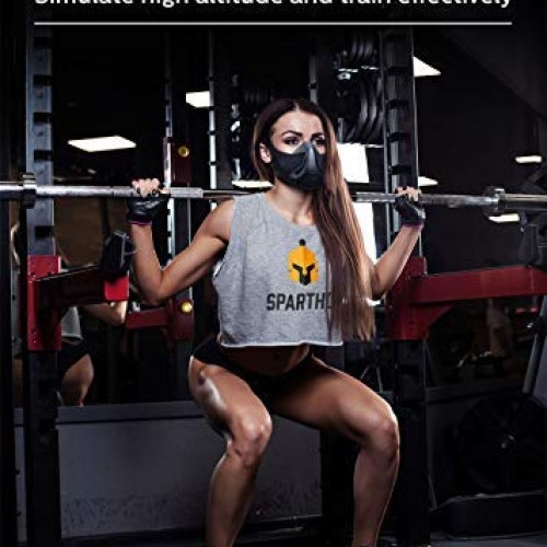Sparthos Workout Mask High Altitude Mask - Face Mask for Gym Train...