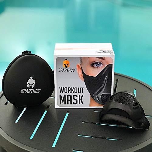 Sparthos Workout Mask High Altitude Mask - Face Mask for Gym Train...