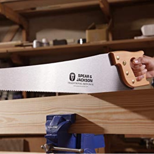 Spear & Jackson 9500R Back Saw, Brown and Silver