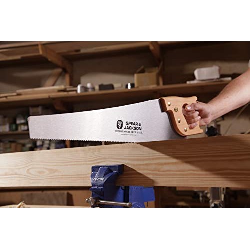 Spear & Jackson 9500R Back Saw, Brown and Silver