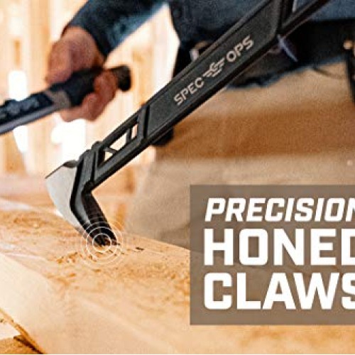 Spec Ops - SPEC-D10CLAW Tools 10 Nail Puller Cats Paw Pry Bar, Hi...