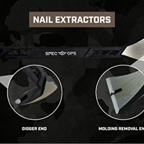 Spec Ops - SPEC-D11MOLD Tools 11 Molding Pry Bar Nail Puller Cats...