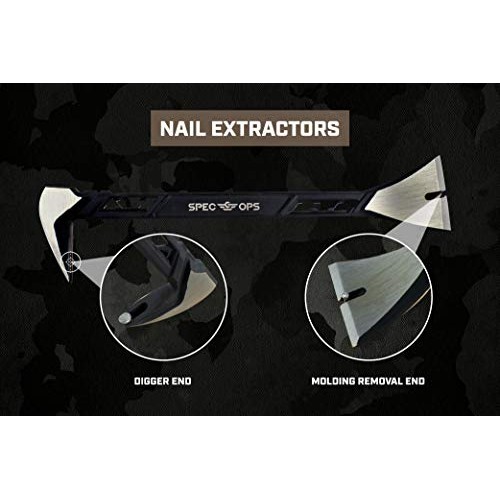 Spec Ops - SPEC-D11MOLD Tools 11 Molding Pry Bar Nail Puller Cats...