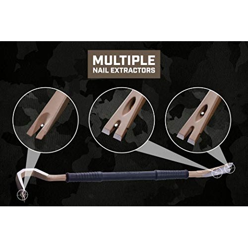 Spec Ops SPEC-D30PRY Tools 30 Wrecking Crowbar, Pry Bar Ends with...