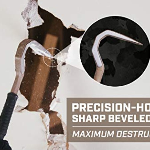 Spec Ops SPEC-D30PRY Tools 30 Wrecking Crowbar, Pry Bar Ends with...