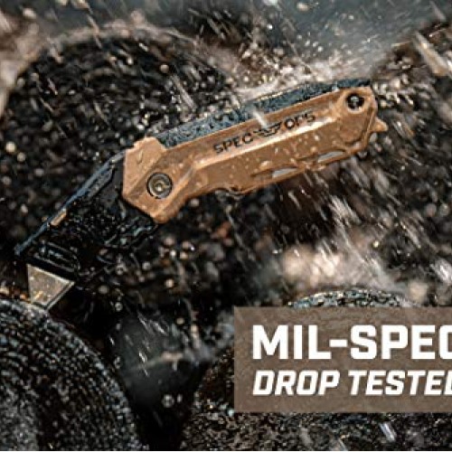 Spec Ops - SPEC-K1-FR Tools Folding Utility Knife with Retractable...