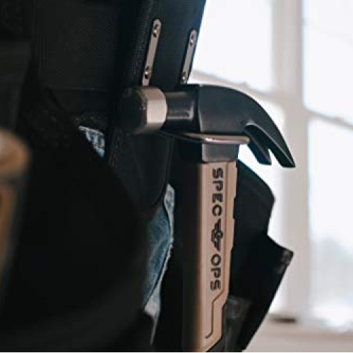 Spec Ops SPEC-M20FG Tools Fiberglass Hammer, 20 oz, Curved Claw, S...