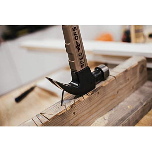 Spec Ops SPEC-M20FG Tools Fiberglass Hammer, 20 oz, Curved Claw, S...