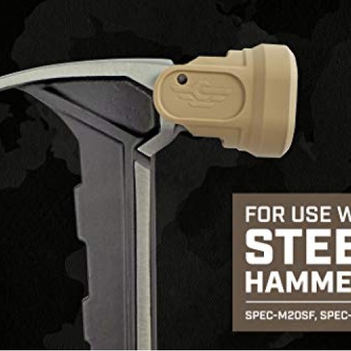 Spec Ops SPEC-SFACE1 Tools Soft Rubber Mallet Hammer Cap for Steel...