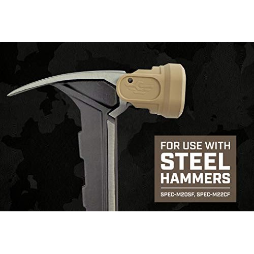 Spec Ops SPEC-SFACE1 Tools Soft Rubber Mallet Hammer Cap for Steel...