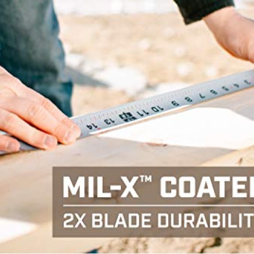 Spec Ops - SPEC-TM25 Tools 25-Foot Tape Measure, 1 1/4 Double-Sid...