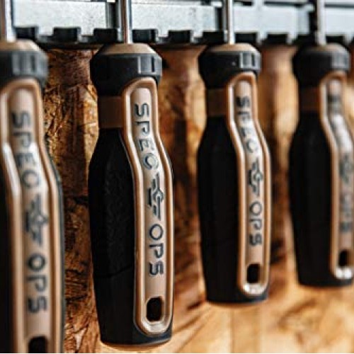 Spec Ops Tools 6-Piece Screwdriver Set, Phillips & Slotted, Magent...