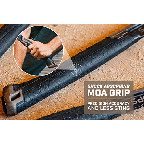 Spec Ops Tools Framing Hammer, 22 oz, Rip Claw, Milled Face, Shock...