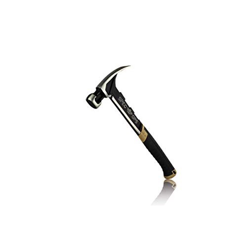 Spec Ops Tools Framing Hammer, 22 oz, Rip Claw, Milled Face, Shock...
