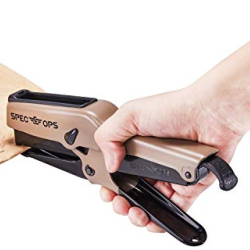 Spec Ops Tools Heavy Duty 45 Sheet Plier Stapler, All-Metal, 3% Do...