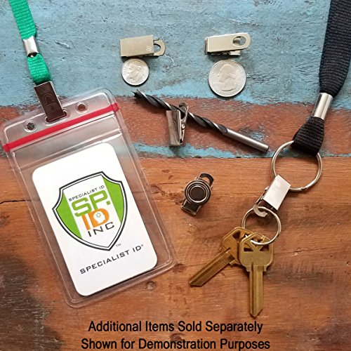 25 Pack - Small 1 Inch Bulldog Clasp Clips for Making Lanyards Art...