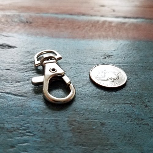 50 Pack - Premium Metal Lobster Claw Clasp Hook Craft Findings - 1...