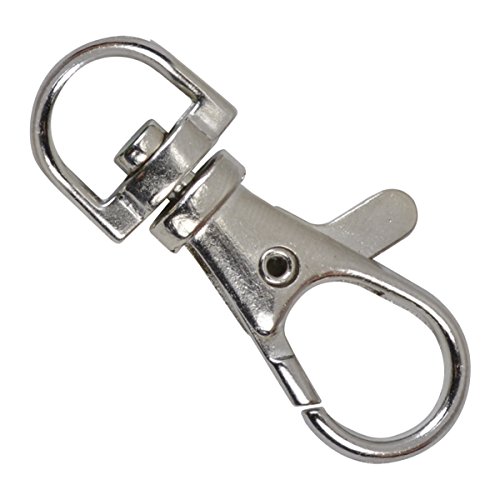50 Pack - Premium Metal Lobster Claw Clasp Hook Craft Findings - 1...