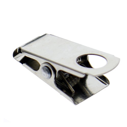 50 Pack - Small 1 Inch Bulldog Clasp Clips for Making Lanyards Art...