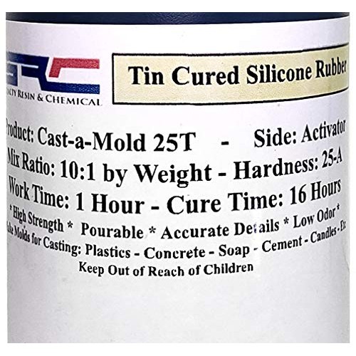 Cast-A-Mold 25T Rtv - Liquid Silicone Mold Making Rubber for Casti...