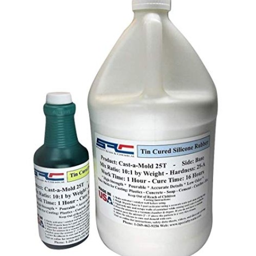 Cast-A-Mold 25T Rtv - Liquid Silicone Mold Making Rubber for Casti...