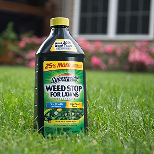 Spectracide 96631 Weed Killer, 40 oz, Pack of 1, Black Packaging
