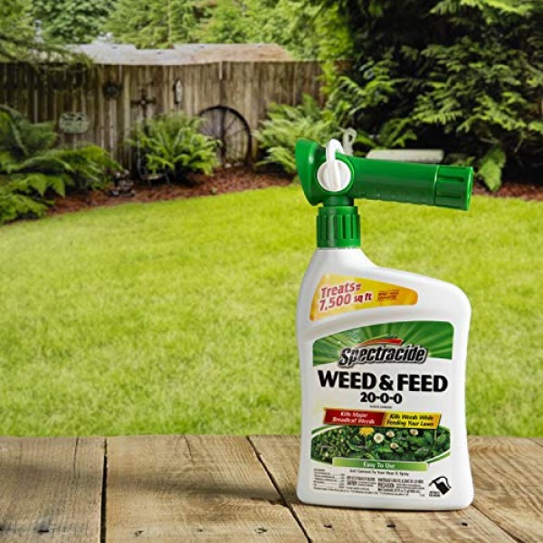 Spectracide Weed & Feed 20-0-0, Ready-to-Spray, 32-Ounce