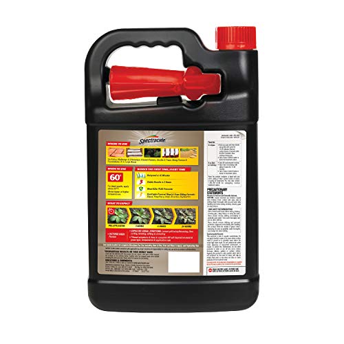 Spectracide Weed & Grass Killer with Extended Control, Ready-to-Us...