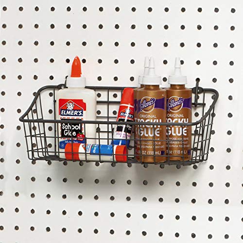 Spectrum Diversified Pegboard & Wall Mount Basket, 11 x 4 x 4, ...