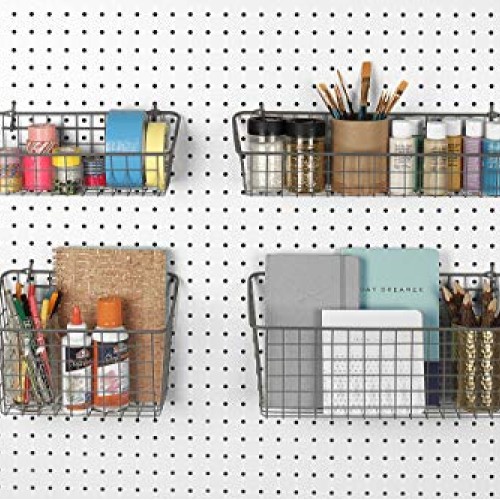 Spectrum Diversified Pegboard & Wall Mount Basket, 11 x 4 x 4, ...