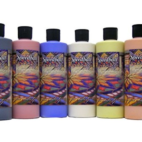 Speedball 001079 Underglaze School Pack, 6-Pack, 16 oz, Multicolor