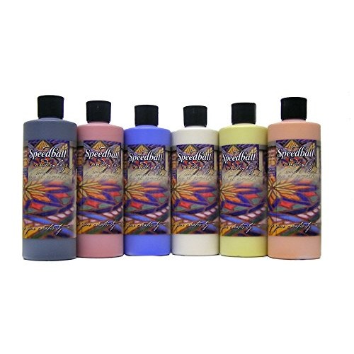 Speedball 001079 Underglaze School Pack, 6-Pack, 16 oz, Multicolor