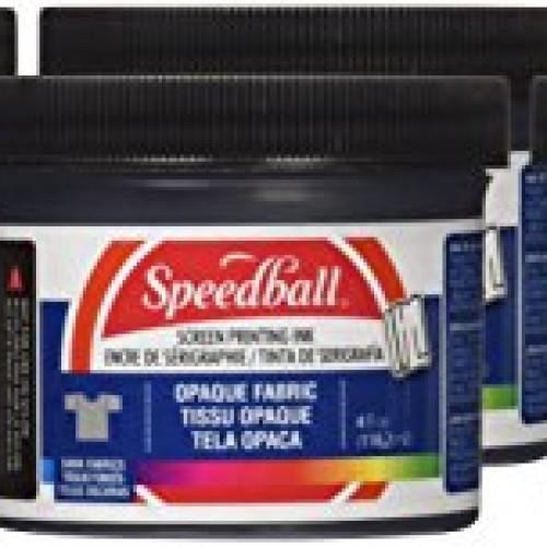 Speedball Opaque Fabric Screen Printing Ink Starter Set