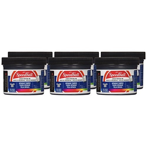 Speedball Opaque Fabric Screen Printing Ink Starter Set