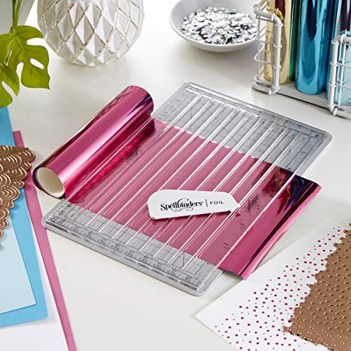 Spellbinders Quick Trimmer Hot Foil & Paper Cutter Tool, Clear