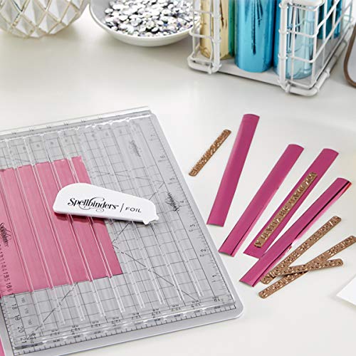 Spellbinders Quick Trimmer Hot Foil & Paper Cutter Tool, Clear