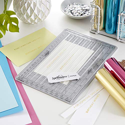 Spellbinders Quick Trimmer Hot Foil & Paper Cutter Tool, Clear