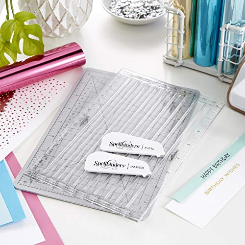 Spellbinders Quick Trimmer Hot Foil & Paper Cutter Tool, Clear