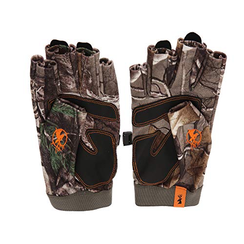 SPIKA Camouflage Hunting Fingerless Gloves,Military Tactical Half ...