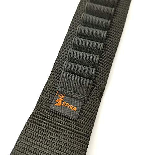 SPIKA Rifle Ammo Belt .22cal Shell Holder 50 Rounds Hunting Adjust...