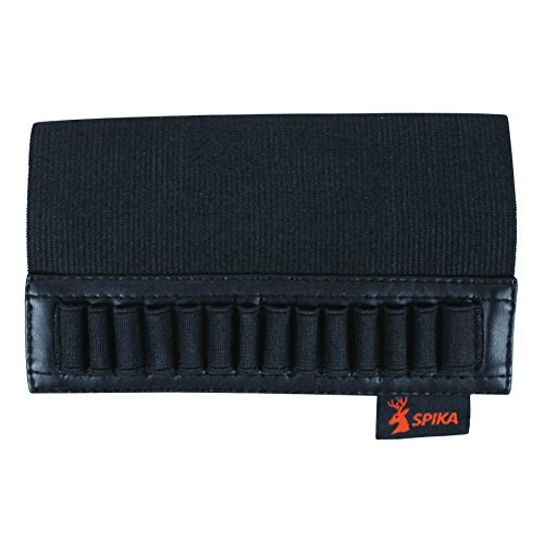 SPIKA Rifle Butt Stock Shell Holder .17 .22 Ammo Holder 14 Rounds
