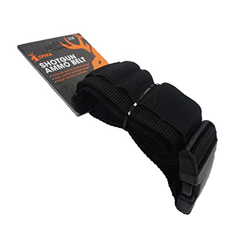 SPIKA Shot Shell Belt 12 Gauge Ammo Holder 25 Rounds Hunting Ad...