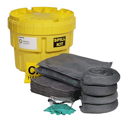 SpillTech Universal Overpack Salvage Drum Spill Kit, 20 Gallon, 43...