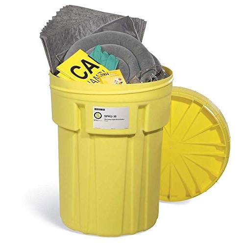 SpillTech Universal Overpack Salvage Drum Spill Kit, 30 Gallon, 47...