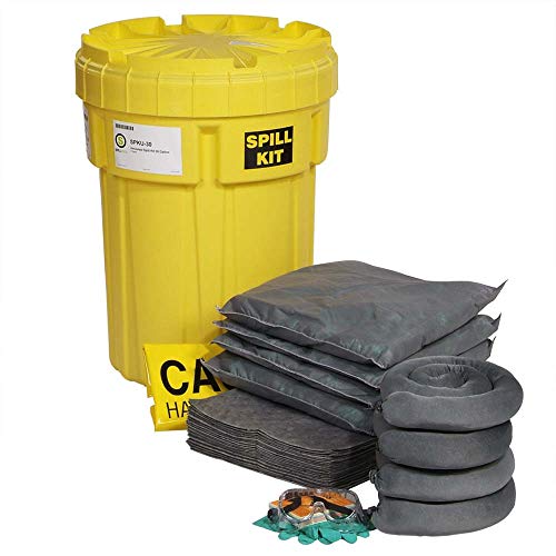 SpillTech Universal Overpack Salvage Drum Spill Kit, 30 Gallon, 47...