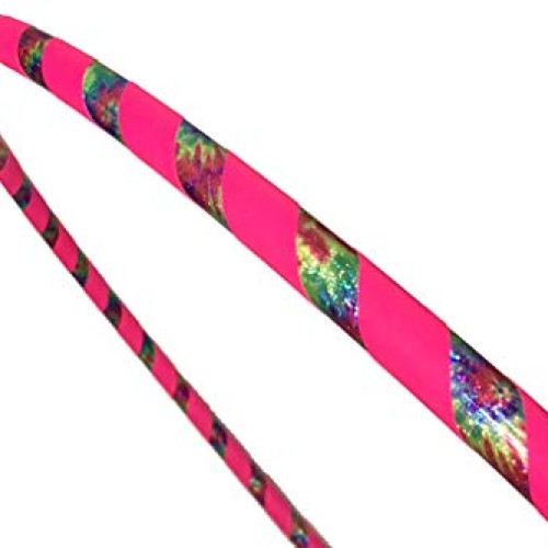 SpinMajik Kids Hula Hoop Tie Dye UV Pink, Large 36